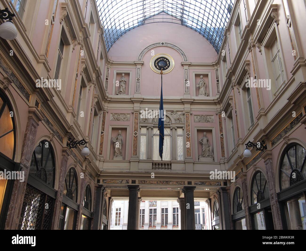 Royal Saint-Hubert Galleries (Brüssel, Belgien) Stockfoto
