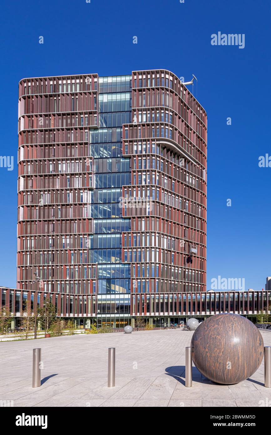 Maersk Tower, Panum Building, Kopenhagen, Dänemark Stockfoto