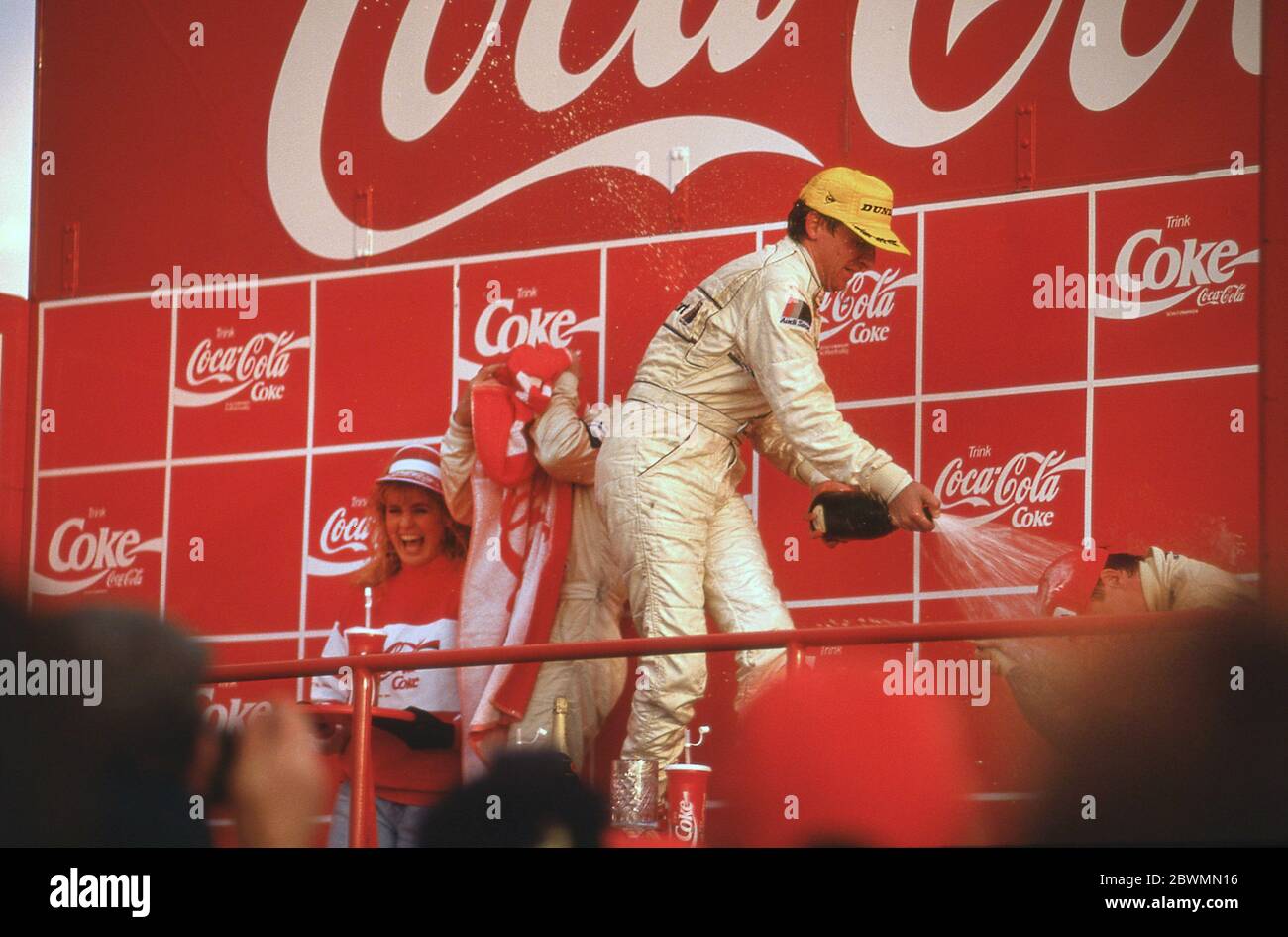 1991 DTM-Rennen im Donnington Park UK Stockfoto