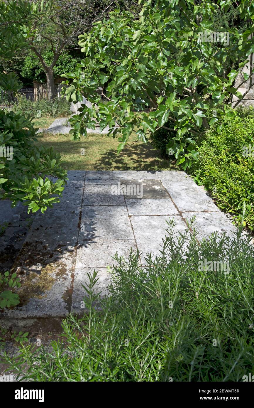 Das Grab des Redners des irischen parlaments aus dem 17. Jahrhundert, Sir john Tempel, in der Kirche St. mary the Virgin, mortlake, london, england Stockfoto