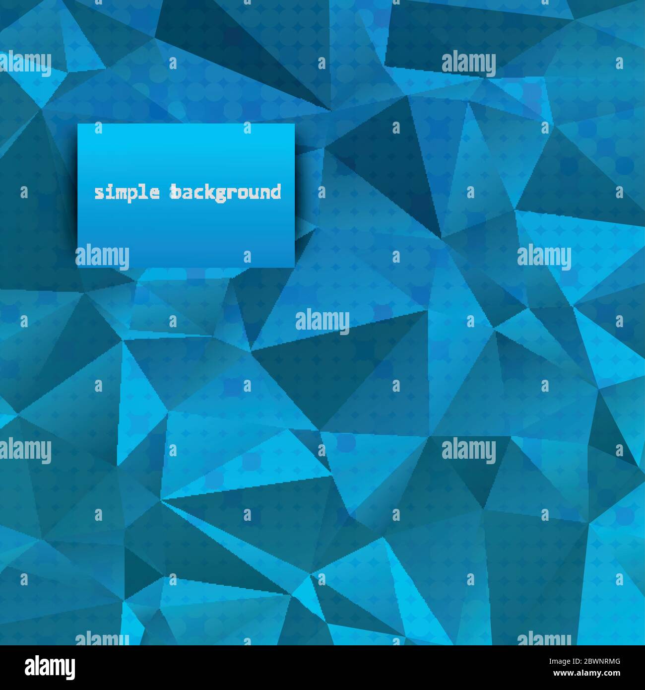 Vektor abstrakt triangulierten Hintergrund Stock Vektor