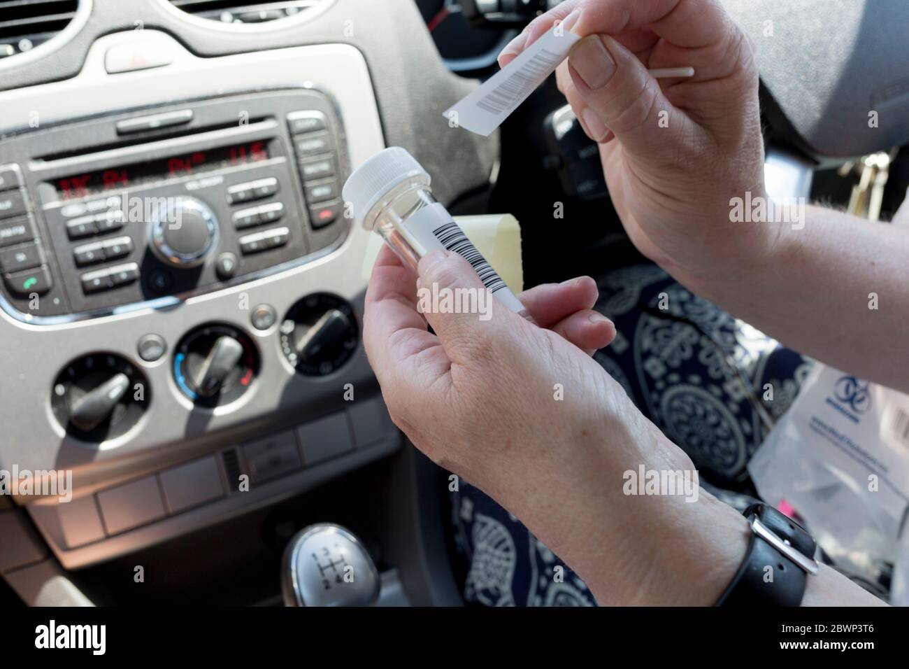 In einem testverfahren Fotos und Bildmaterial in hoher Auflösung Alamy