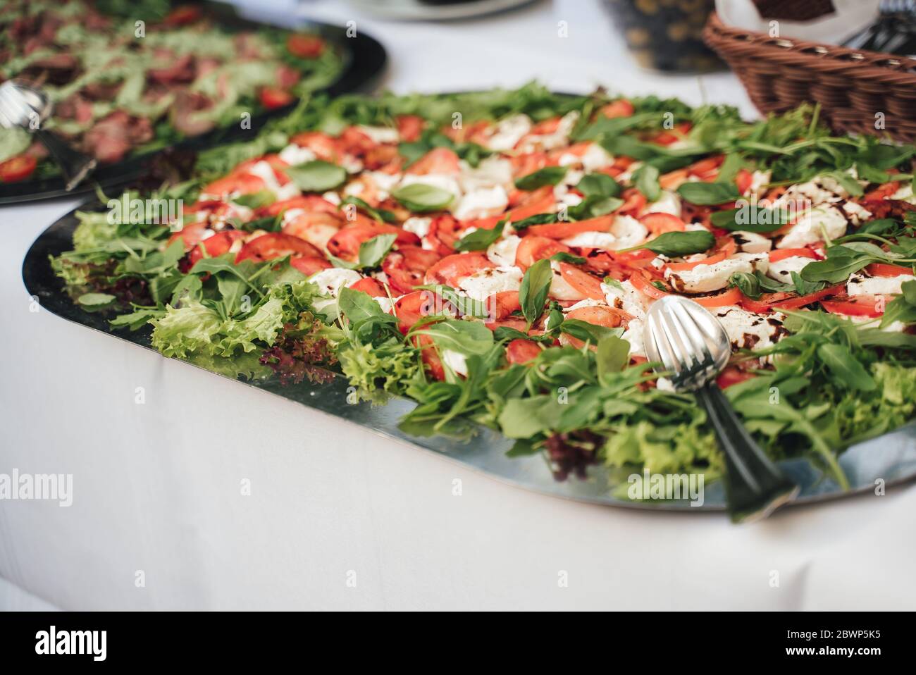 Vegetarischer Salat Party