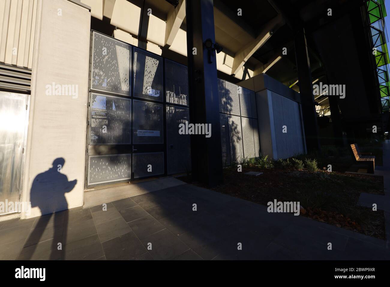 U-Bahn-Station Rouse Hill in Sydney Stockfoto