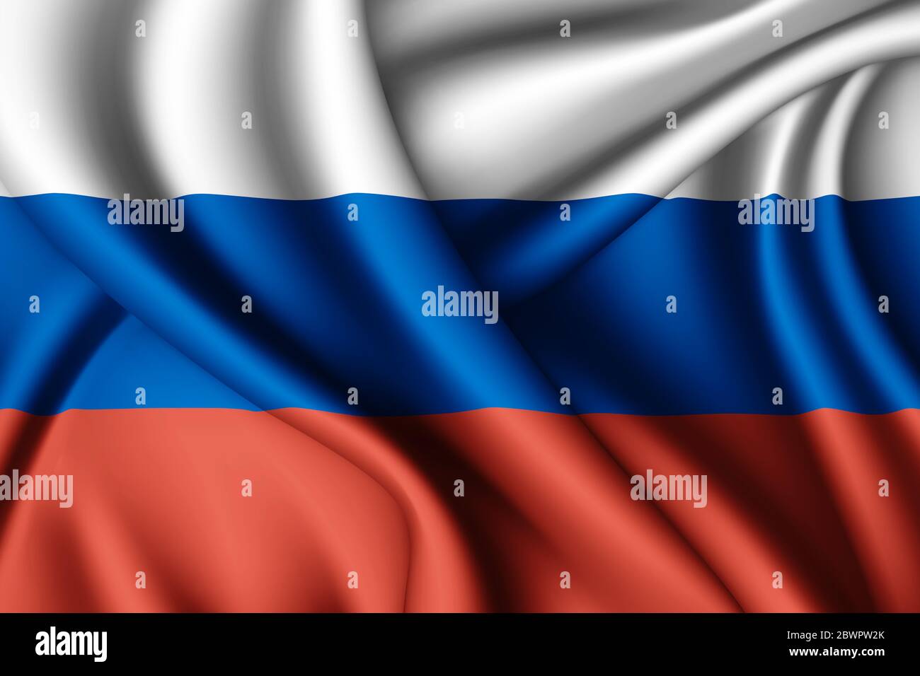 Russische Flagge mit Adler Emblem winken im Wind. Realistische russische  Flagge Hintergrund. Russland Flagge Looping Nahaufnahme Full HD . Russland  Kreml Land Flaggen Stockfotografie - Alamy