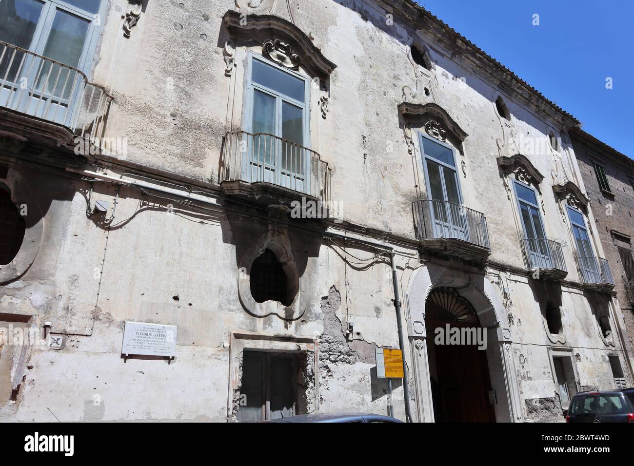 Capua - Palazzo Marotta Migliore Stockfoto