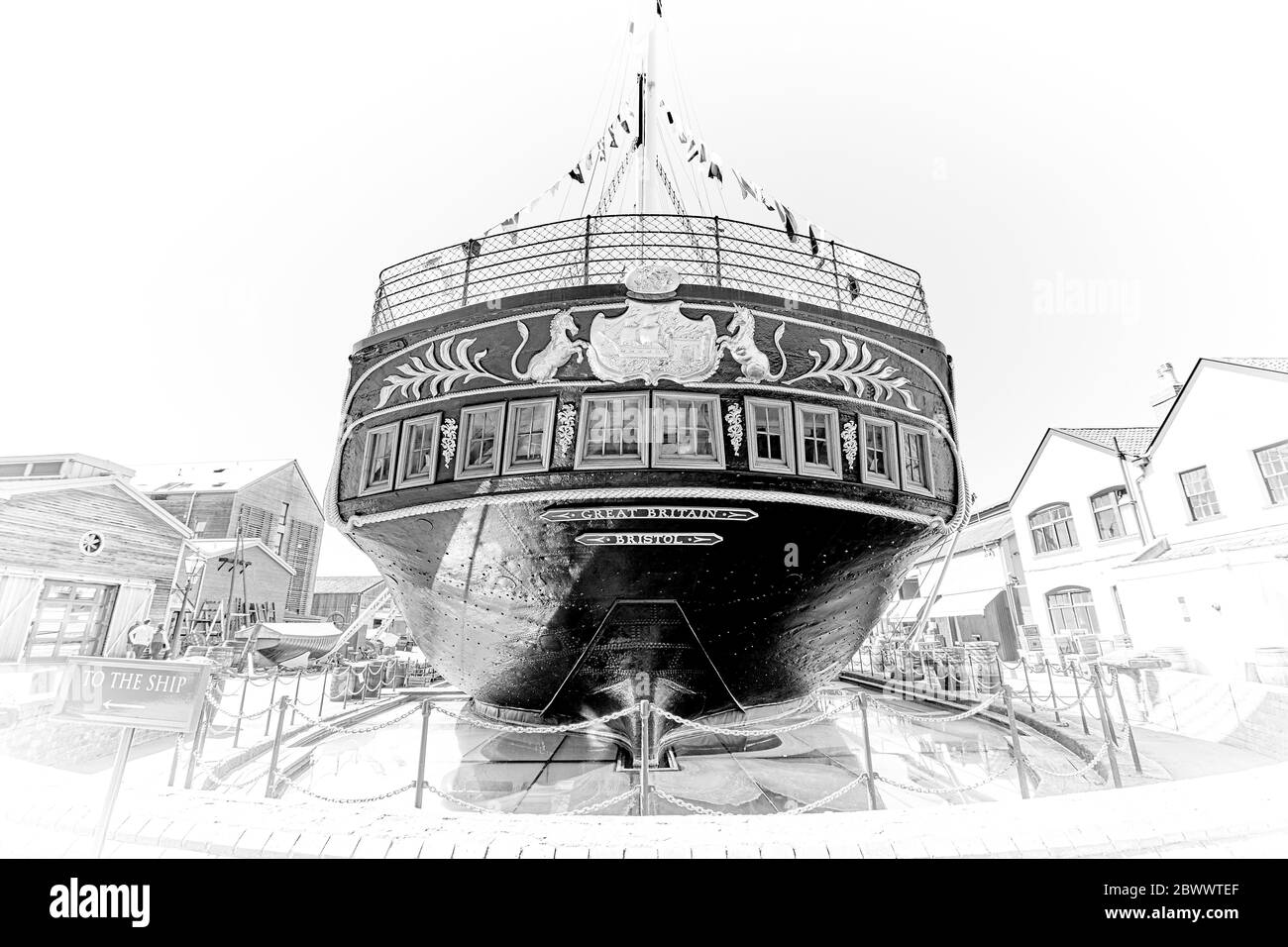 SS Großbritannien in Bristol, England Großbritannien Stockfoto