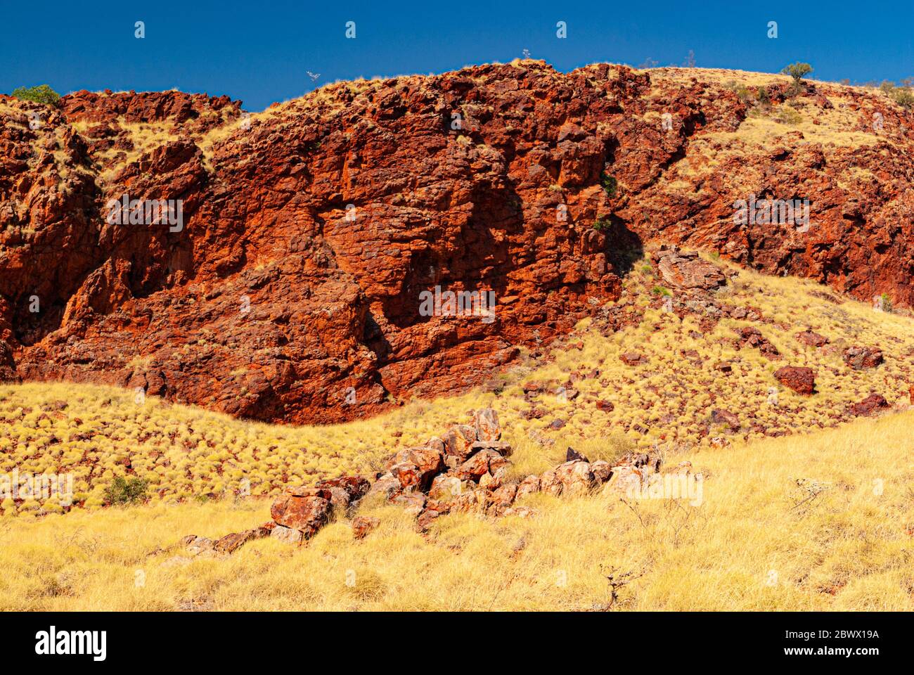 DOOLENA GAP, NR MARBLE BAR, THE PILBARA, WESTERN AUSTRALIA, AUSTRALIEN Stockfoto