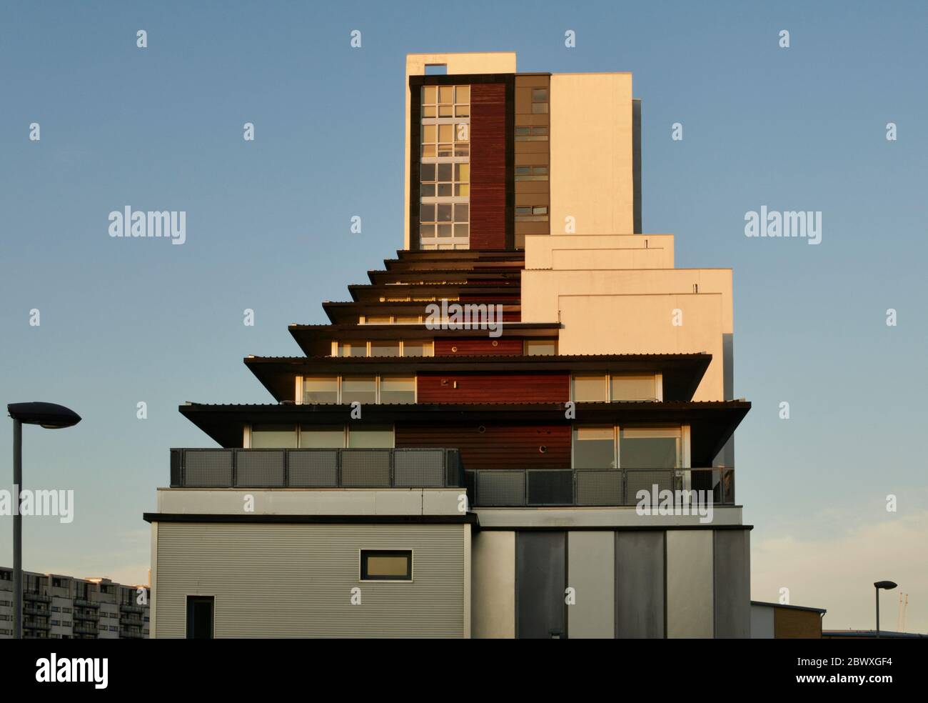 Glasgow Architektur in Finnieston Stockfoto