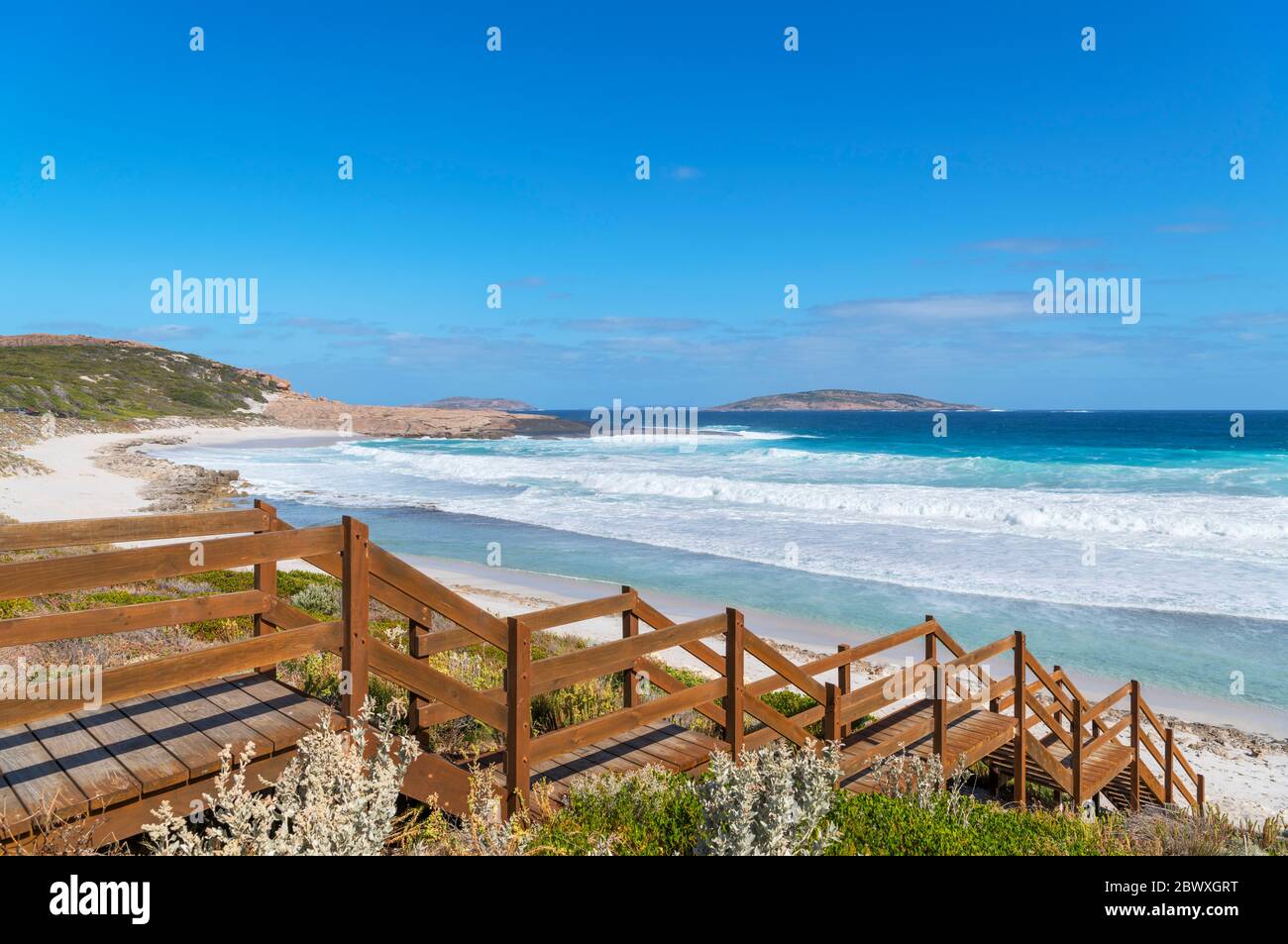 Salmon Beach, Great Ocean Drive, Esperance, Western Australia, Australien Stockfoto