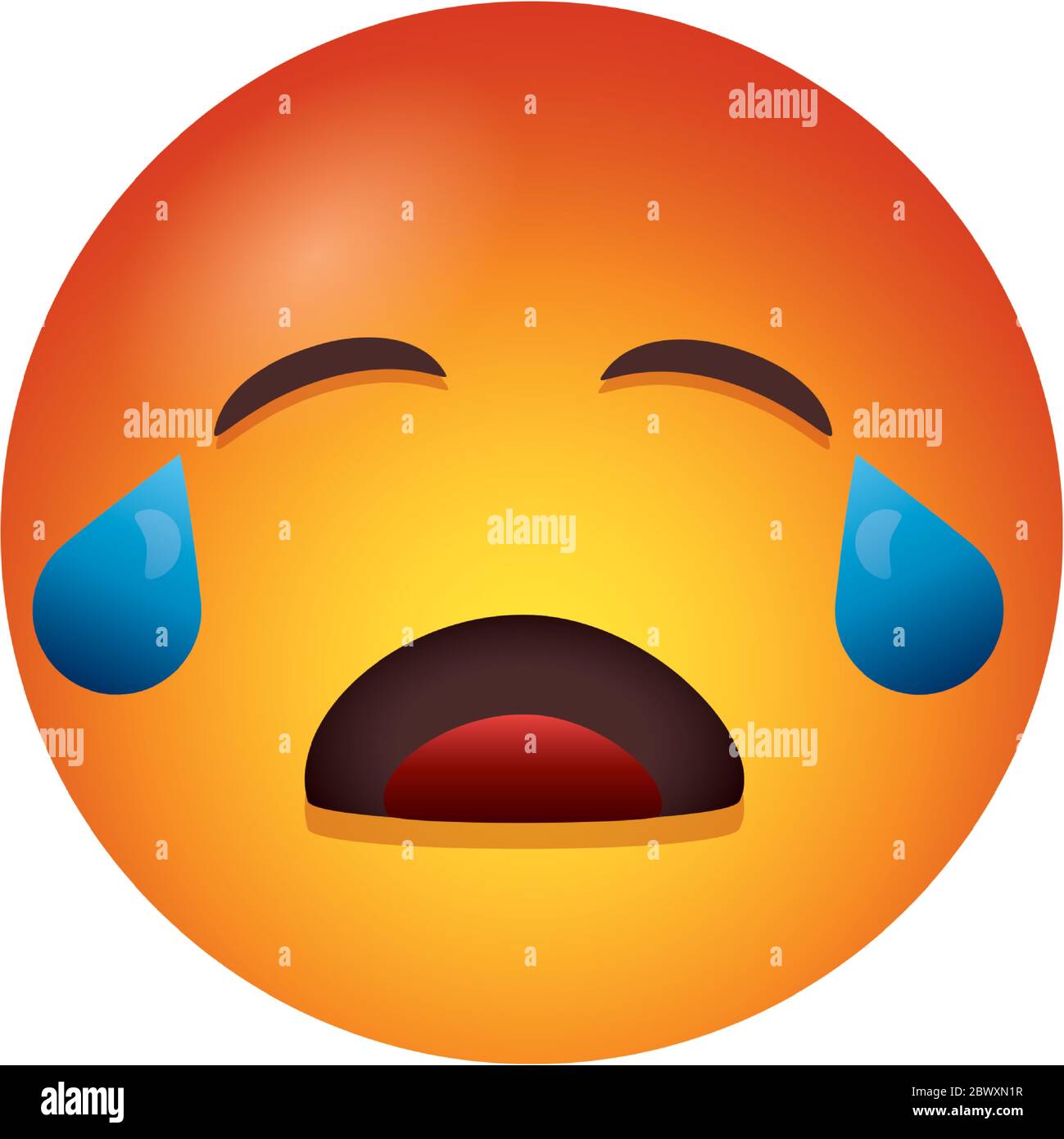 Weinender Smiley Ausgeschnittene Stockfotos Und Bilder Alamy