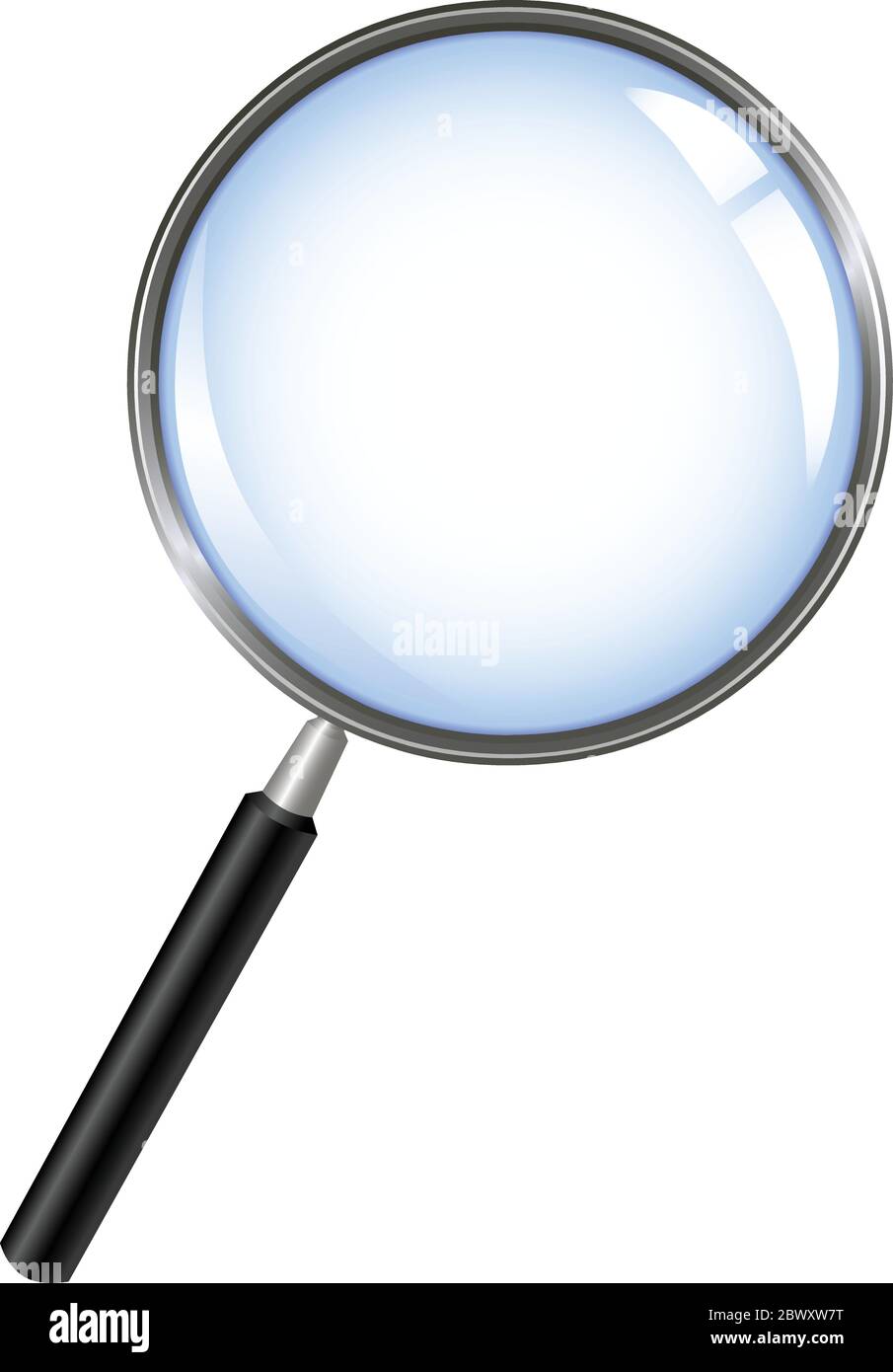 Magnifying glass Stock Vektor