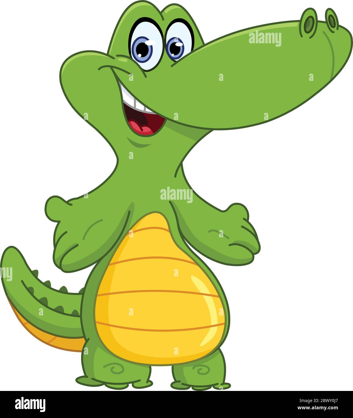 Krokodil cartoon clipart -Fotos und -Bildmaterial in hoher Auflösung ...