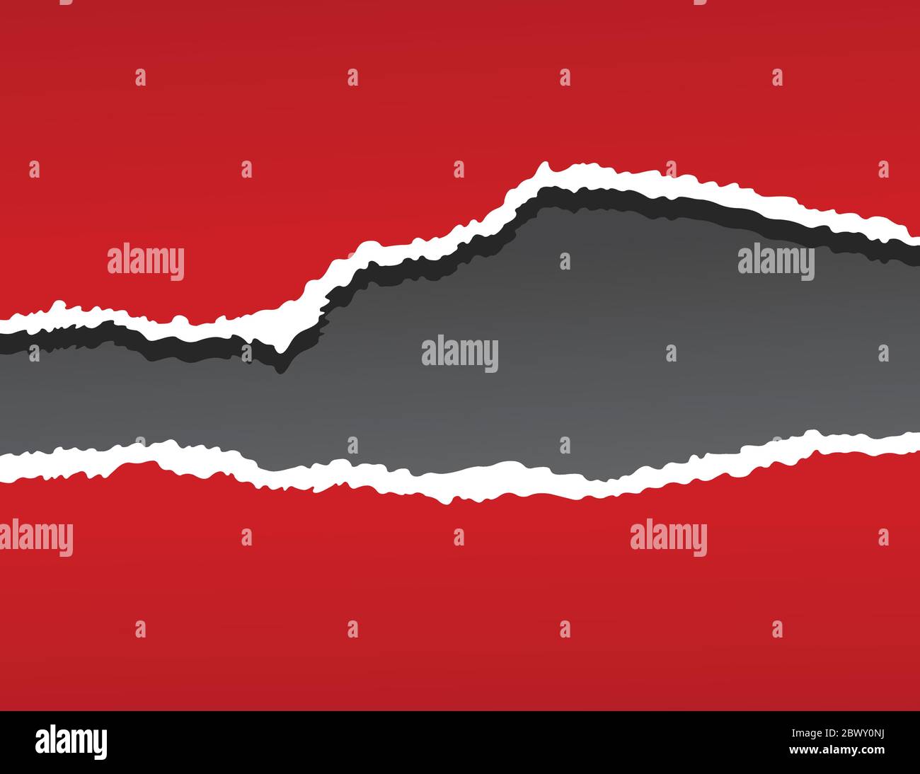 Papier Riss Riss Papier Stock-Vektorgrafiken kaufen - Alamy