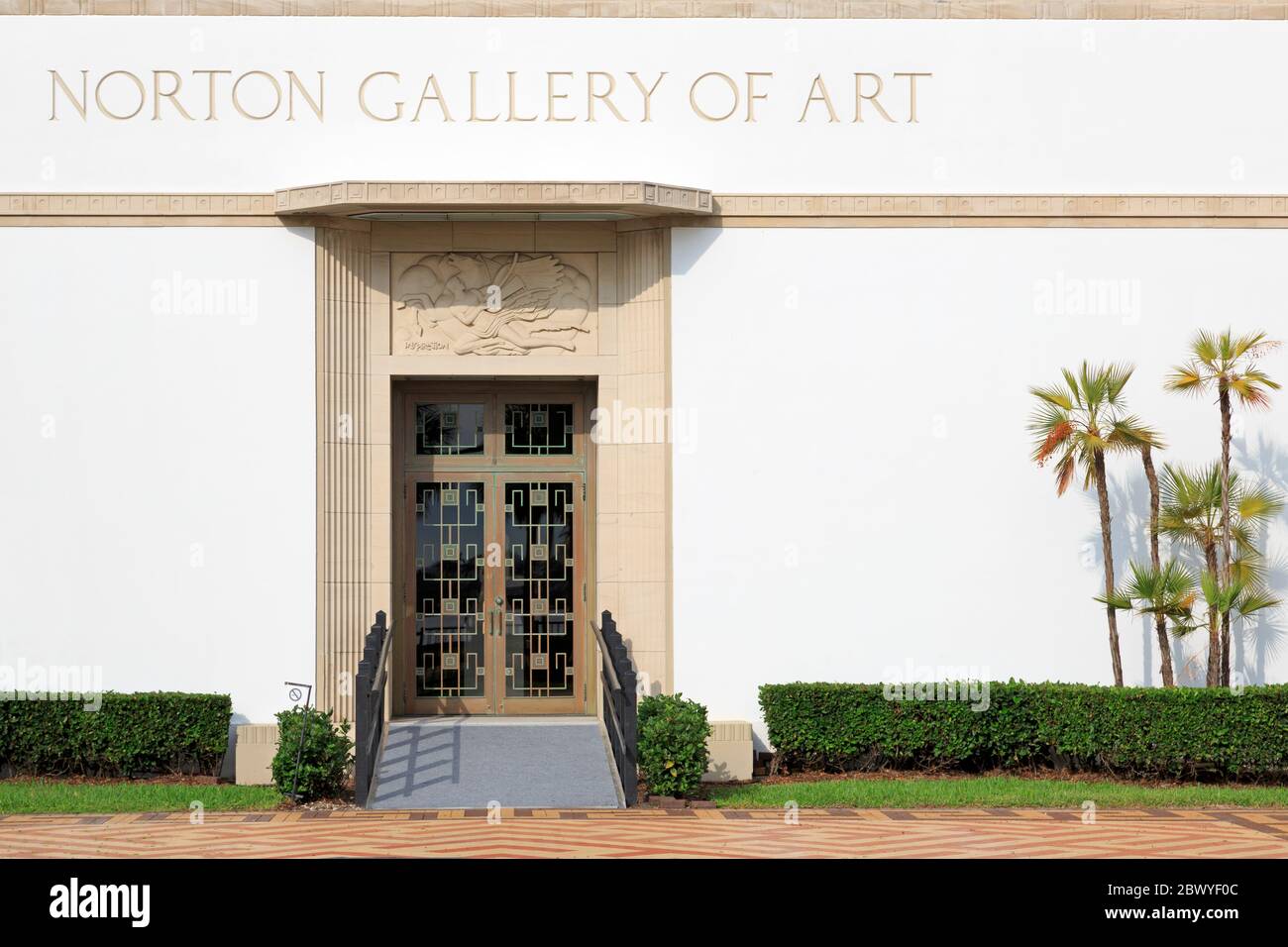 Norton Gallery of Art, West Palm Beach, Florida, USA, Nordamerika Stockfoto
