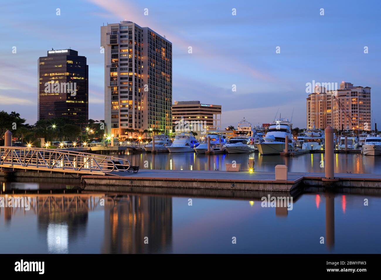 Palm Harbor Marina, West Palm Beach, Florida, USA, Nordamerika Stockfoto