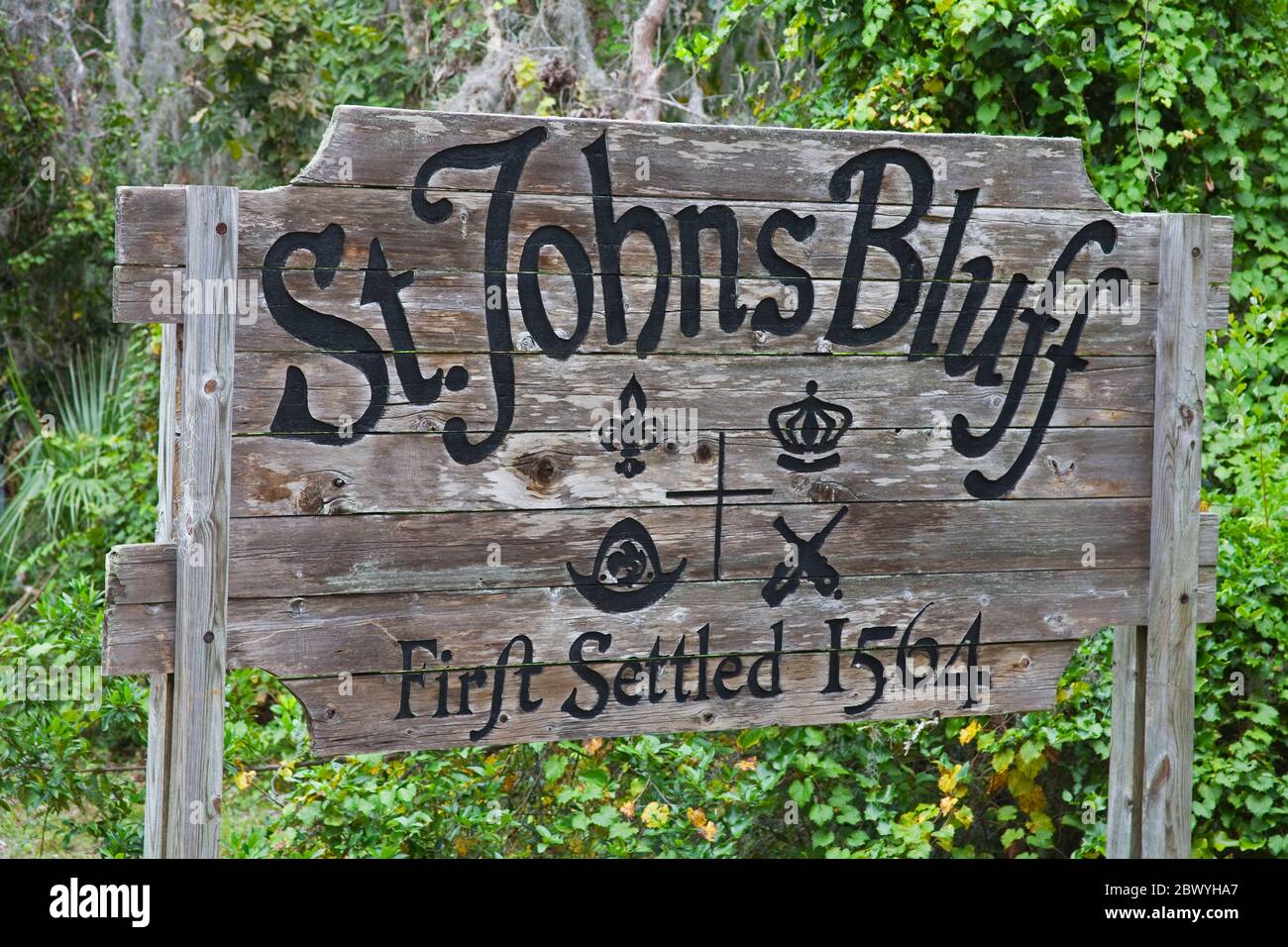 St. Johns Bluff, Jacksonville, Florida, USA Stockfoto