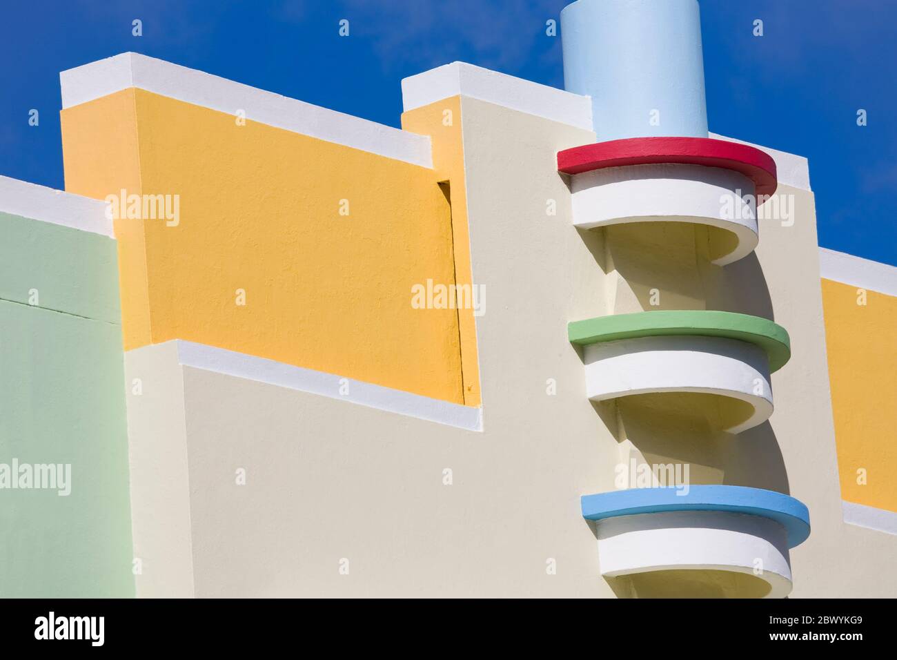 Hotel Berkeley Ufer auf der Collins Avenue, South Beach, Miami Beach, Florida, Vereinigte Staaten Stockfoto