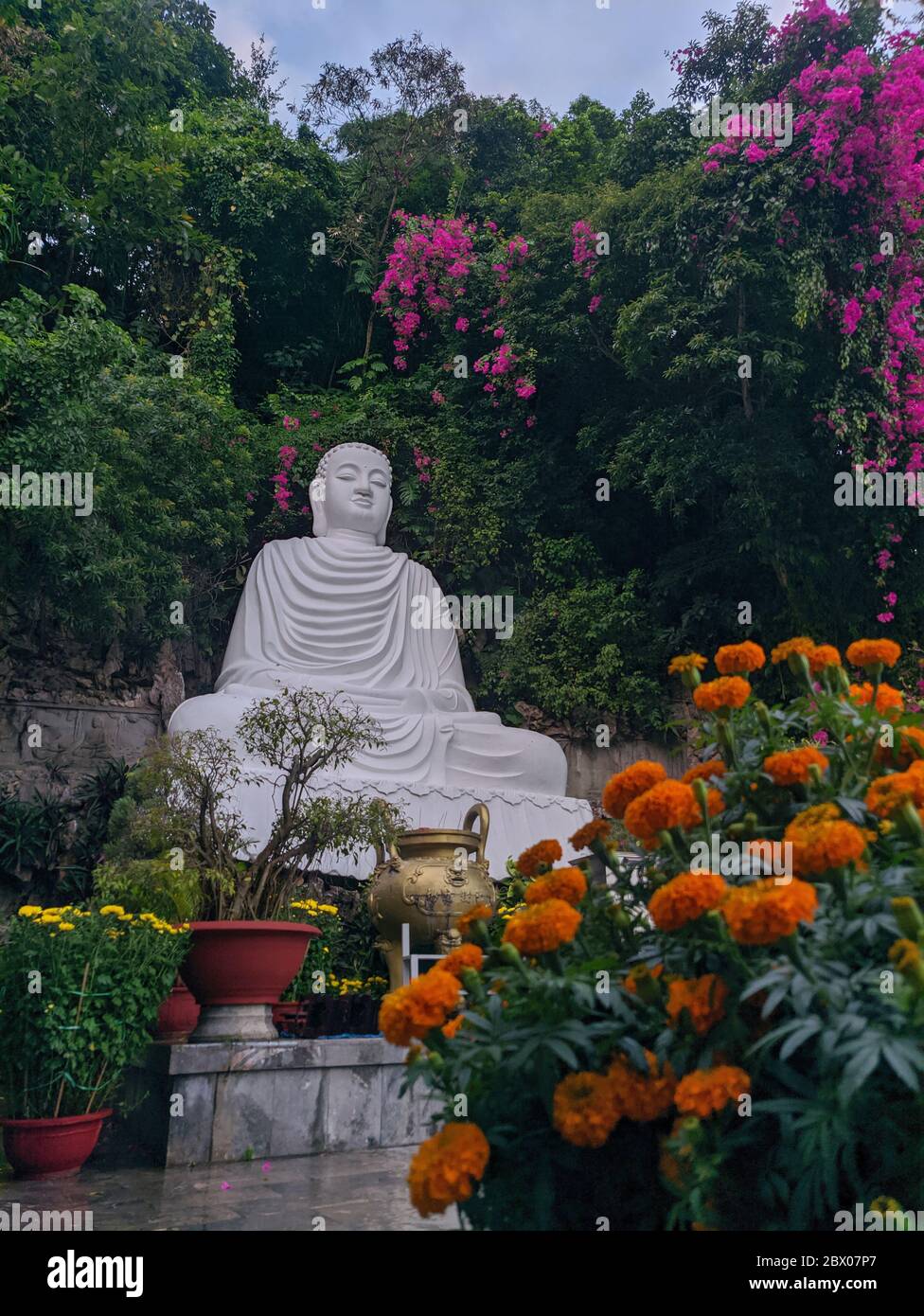 Buddha-Statue in den Marmorbergen, Da Nang, Vietnam Stockfoto