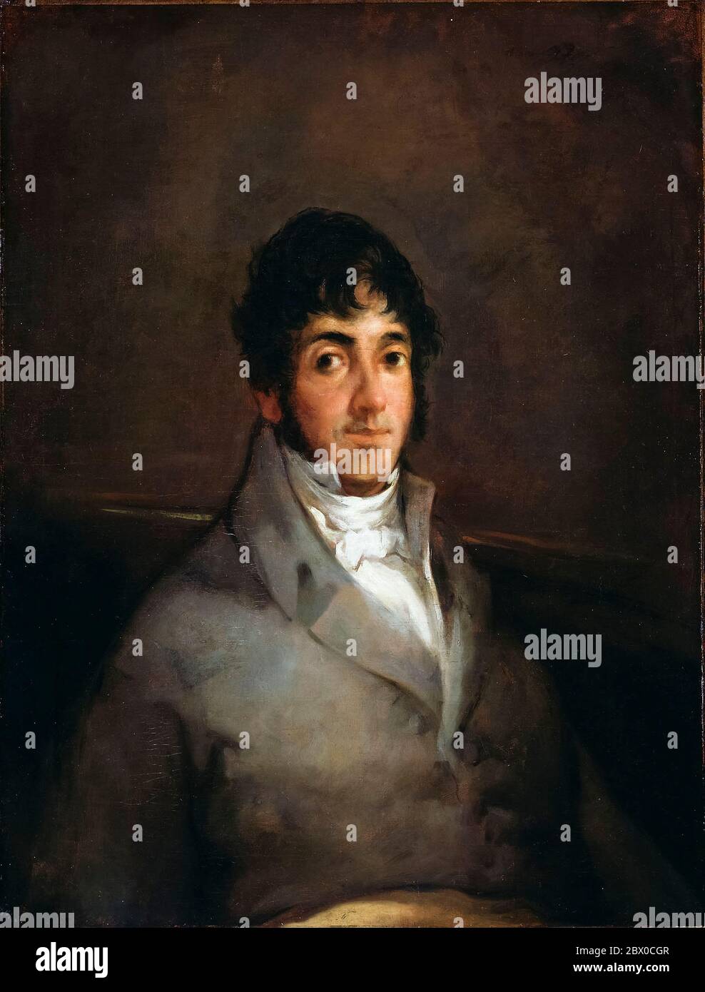 Francisco Goya, Isidoro Maiquez (1768-1820), spanischer Schauspieler, Porträtmalerei, um 1807 Stockfoto