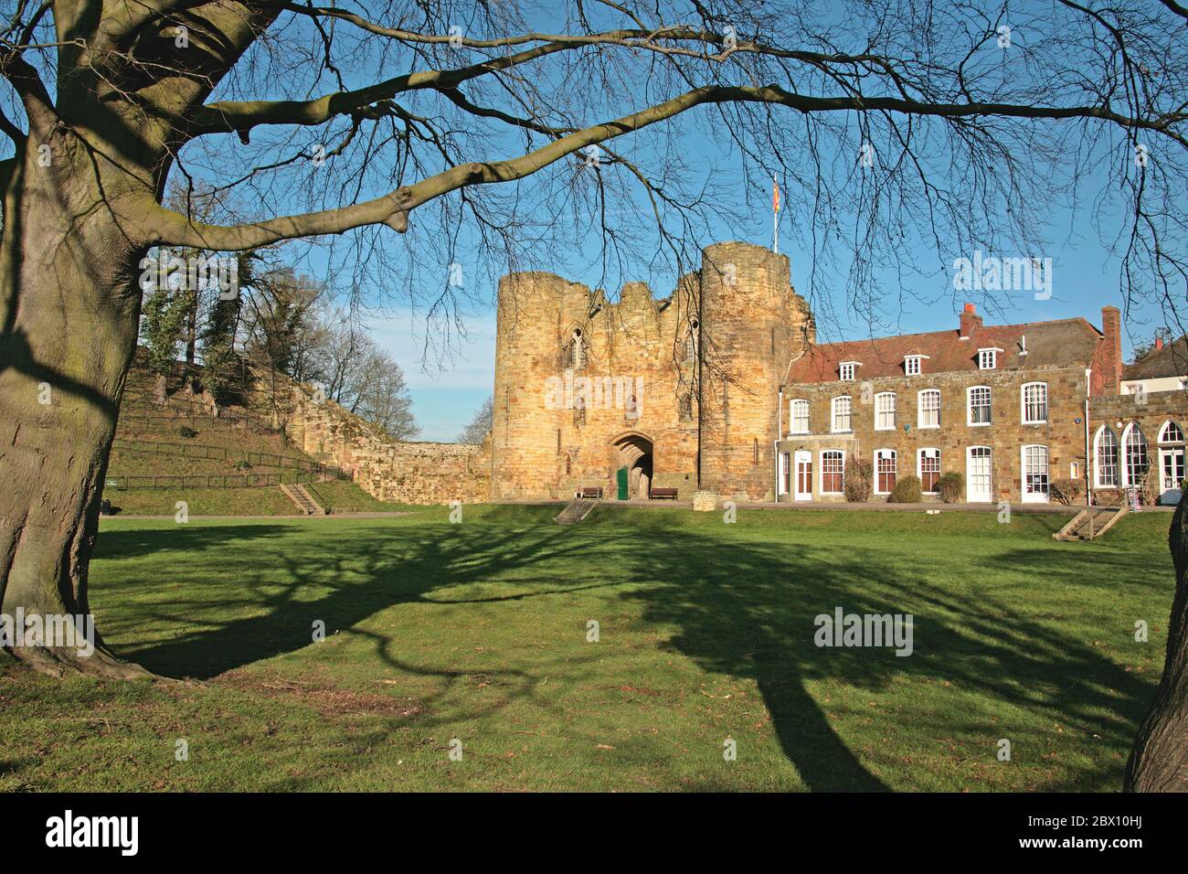 Tonbridge Castle Stockfoto