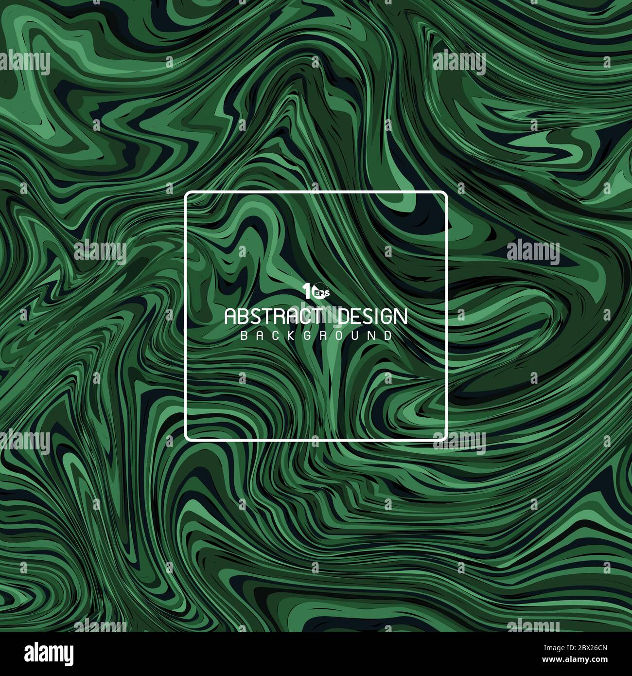 Abstrakt grünen Marmor Kunstwerk deiign der Abdeckung Dekoration Hintergrund. Dekorieren für Anzeige, Poster, Kunstwerk, Schablonendesign, Druck. Illustration Vektor Stock Vektor