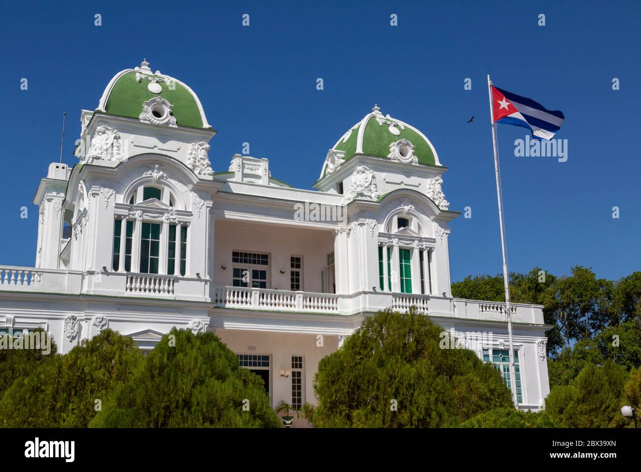 Kuba, Provinz Cienfuegos, Cienfuegos, Bezirk Punta Gorda, Restaurant Club Cienfuegos Stockfoto