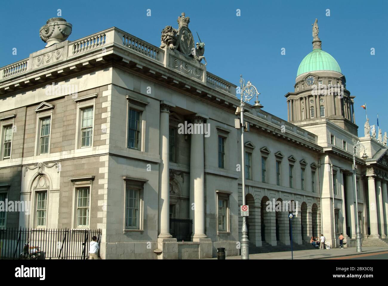 The Custom House, Teach an Chustaim, Dublin, Baile Átha Cliath, Irland, Éire, Irland, Írország, Europa Stockfoto