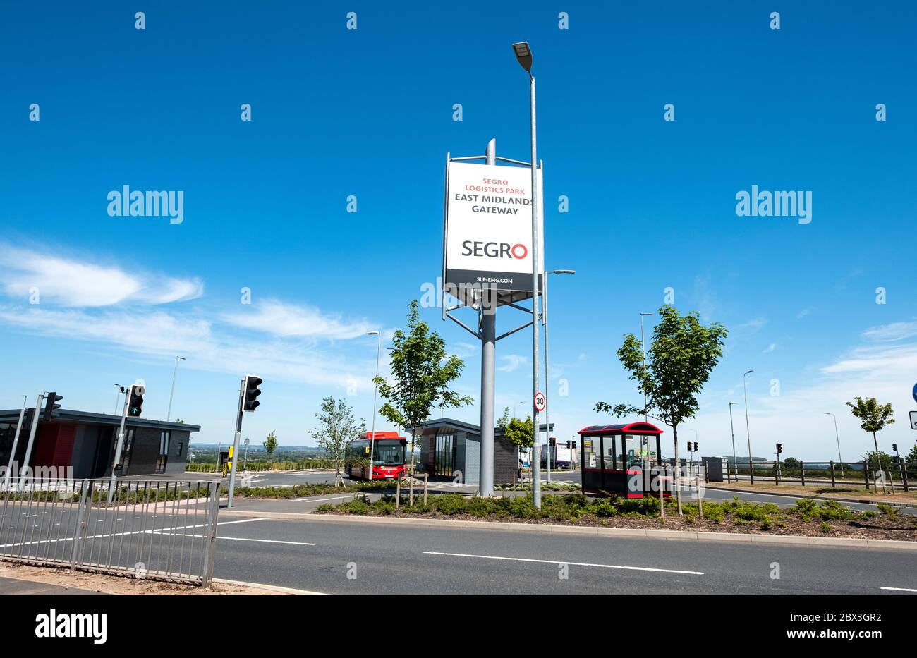 Segro Logistikpark East Midlands Gateway Stockfotos und bilder Kaufen