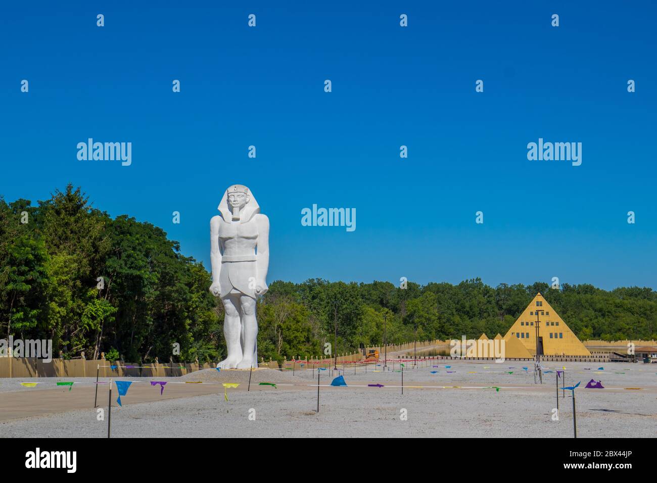 Americana ägyptische Seite in illinois Stockfoto