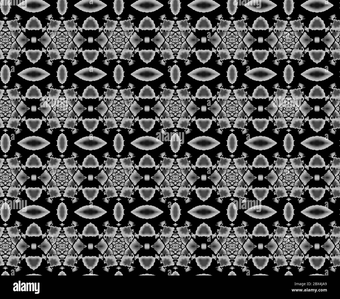 batik-Stil nahtloses Muster. Handgezeichneter Druck. Tinte strukturiert japanischen Hintergrund. Moderne Batik-Tapetenfliesen. Aquarell endlose Kulisse. Stockfoto