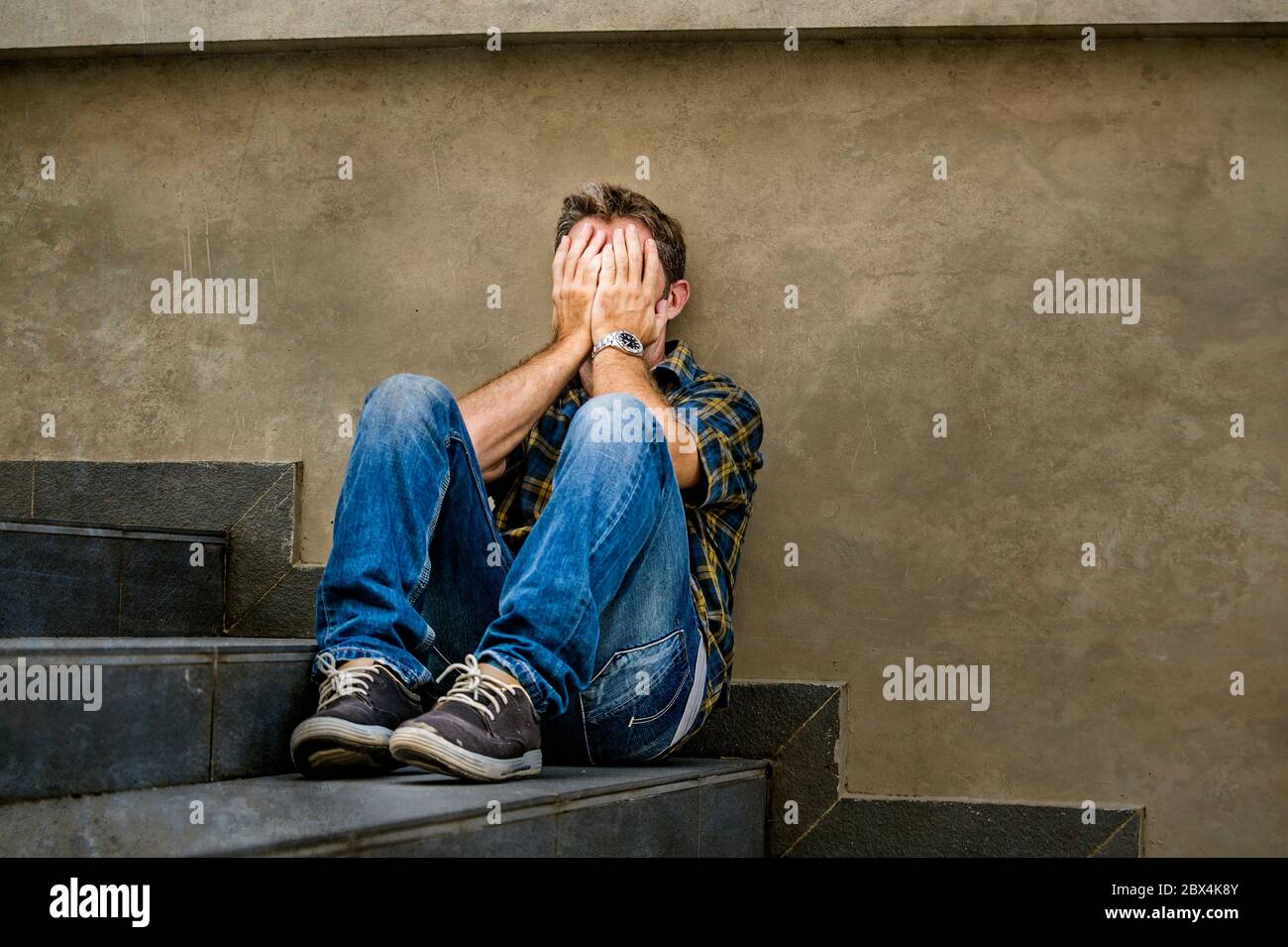 Traurige Depressive Depression Stockfotos und bilder Kaufen Alamy
