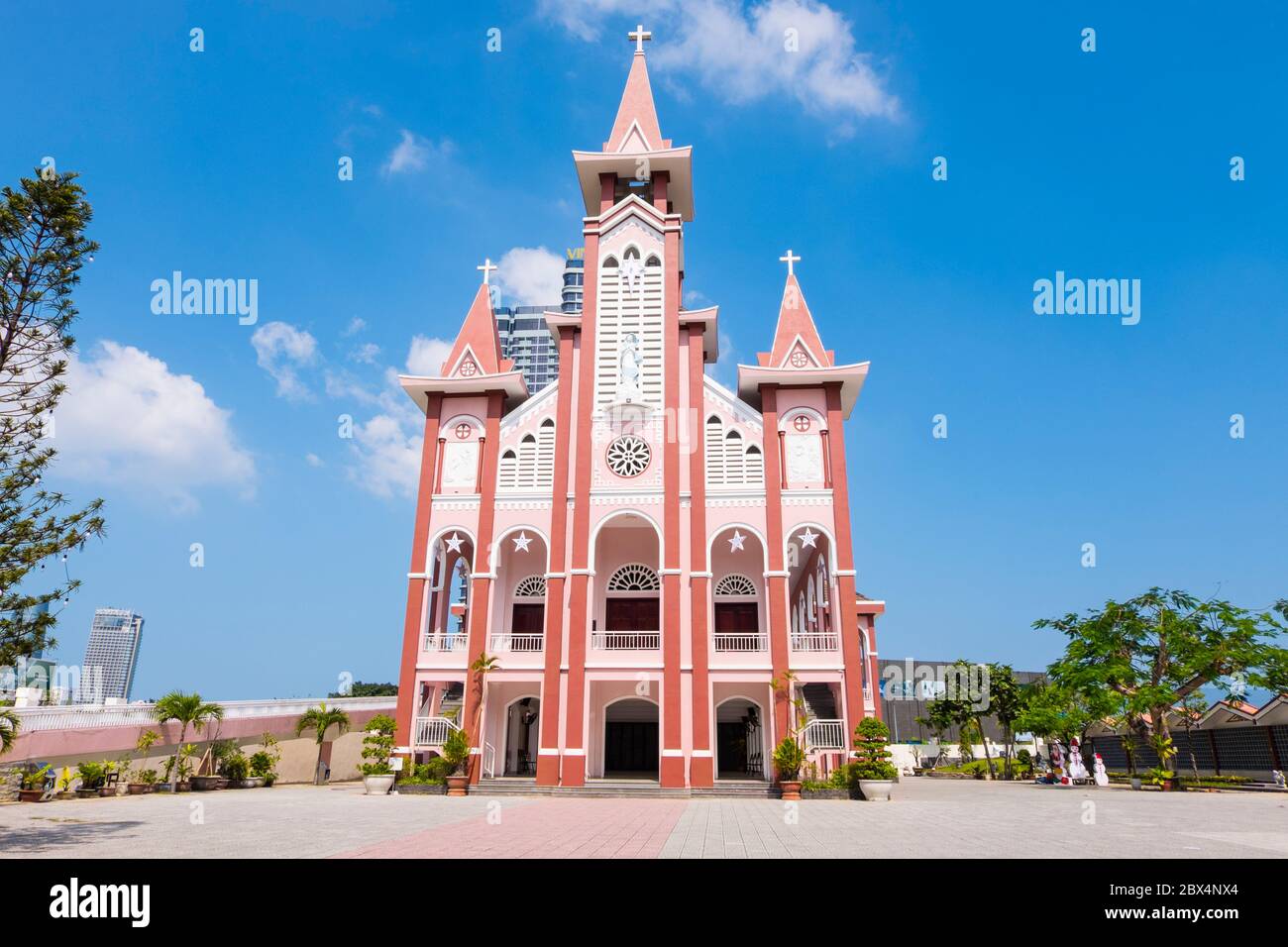 Nha tho an Hai, Kao Xu an Hai, eine römisch-katholische Hoi-Kirche, Danang, Vietnam Stockfoto