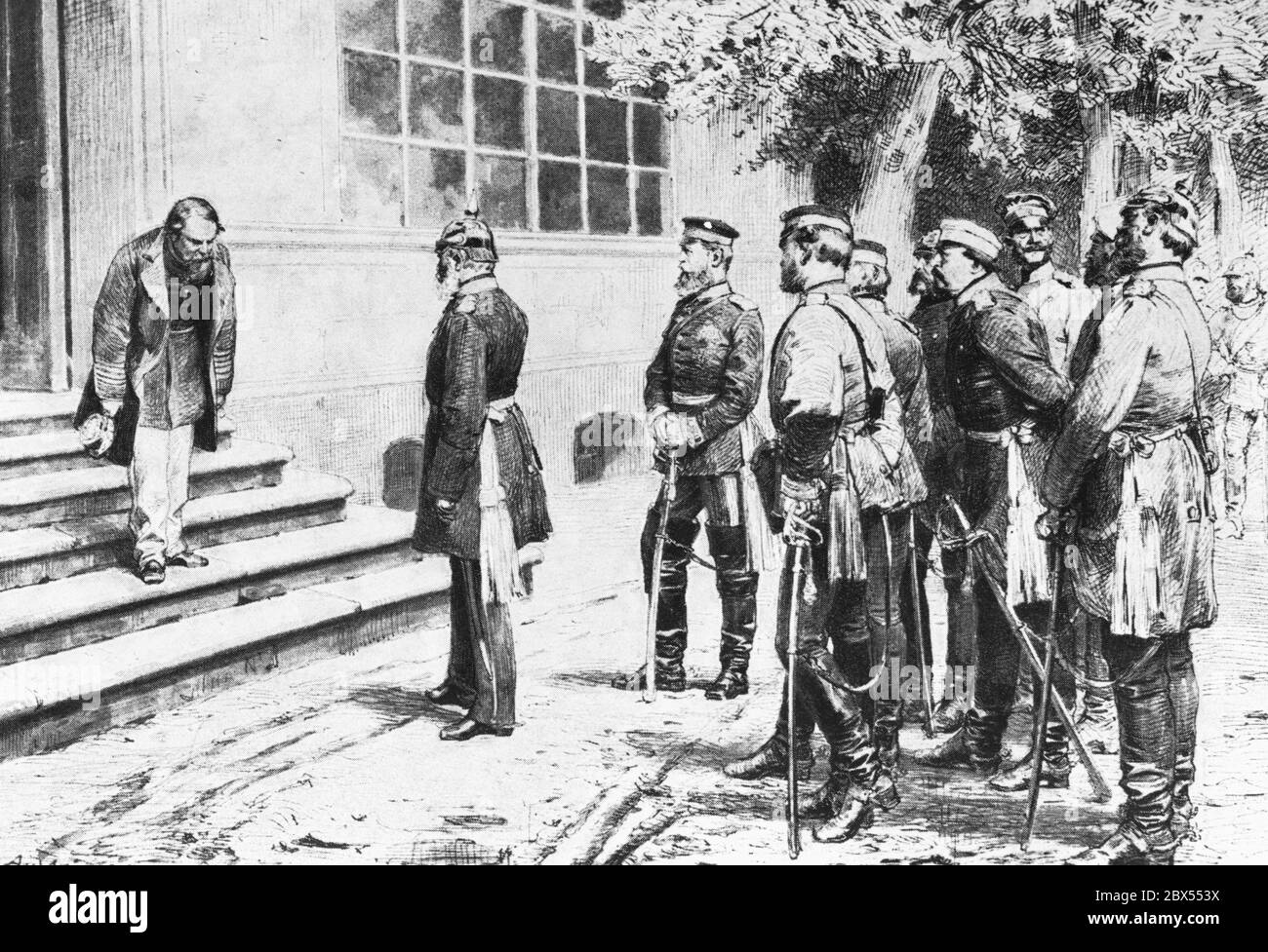 Kapitulation kaiser napoleons iii Fotos und Bildmaterial in hoher