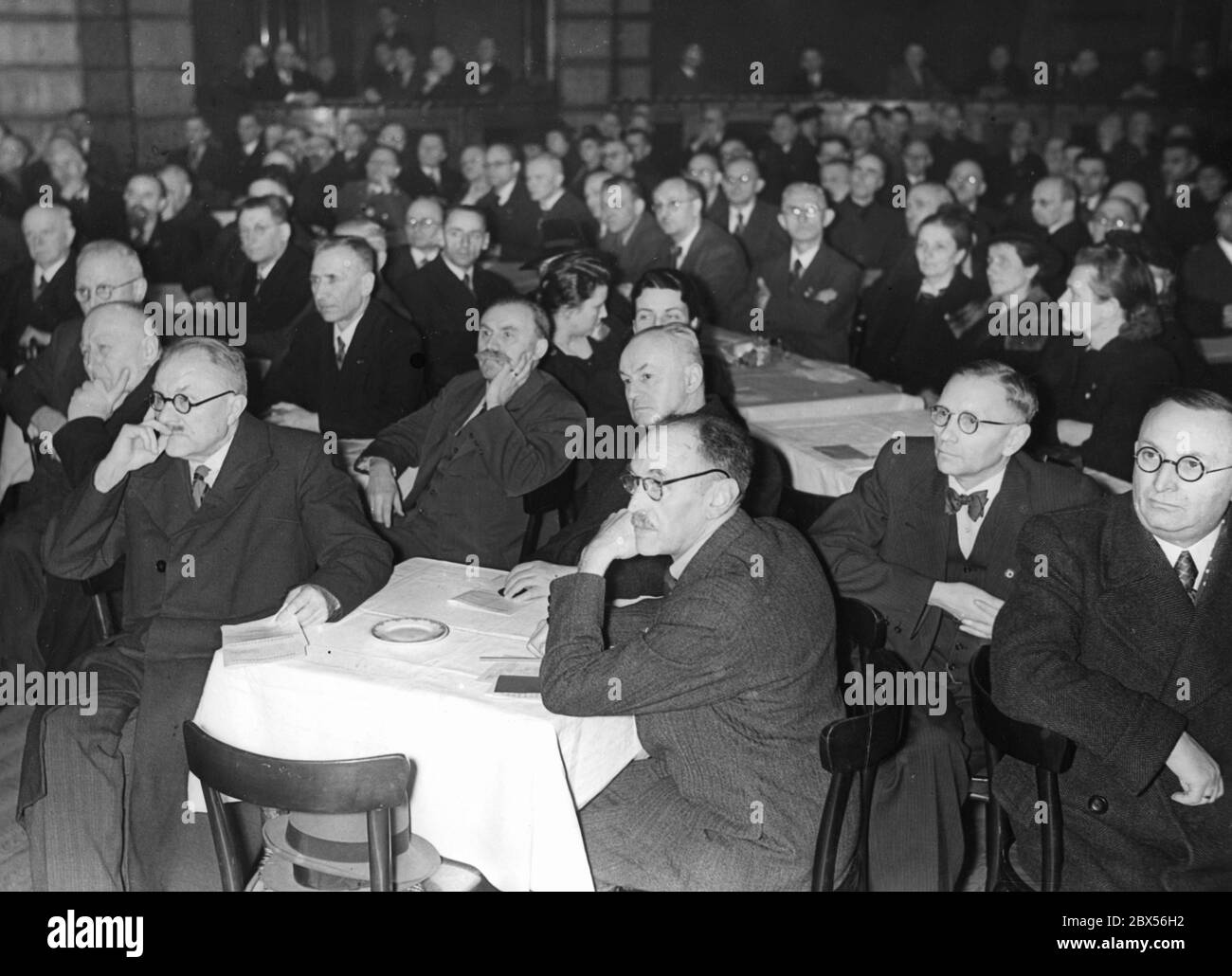 Ansicht der Teilnehmer einer Veranstaltung, die von der NSLB während der Woche der militärischen spirituellen Erziehung organisiert wurde. Stockfoto