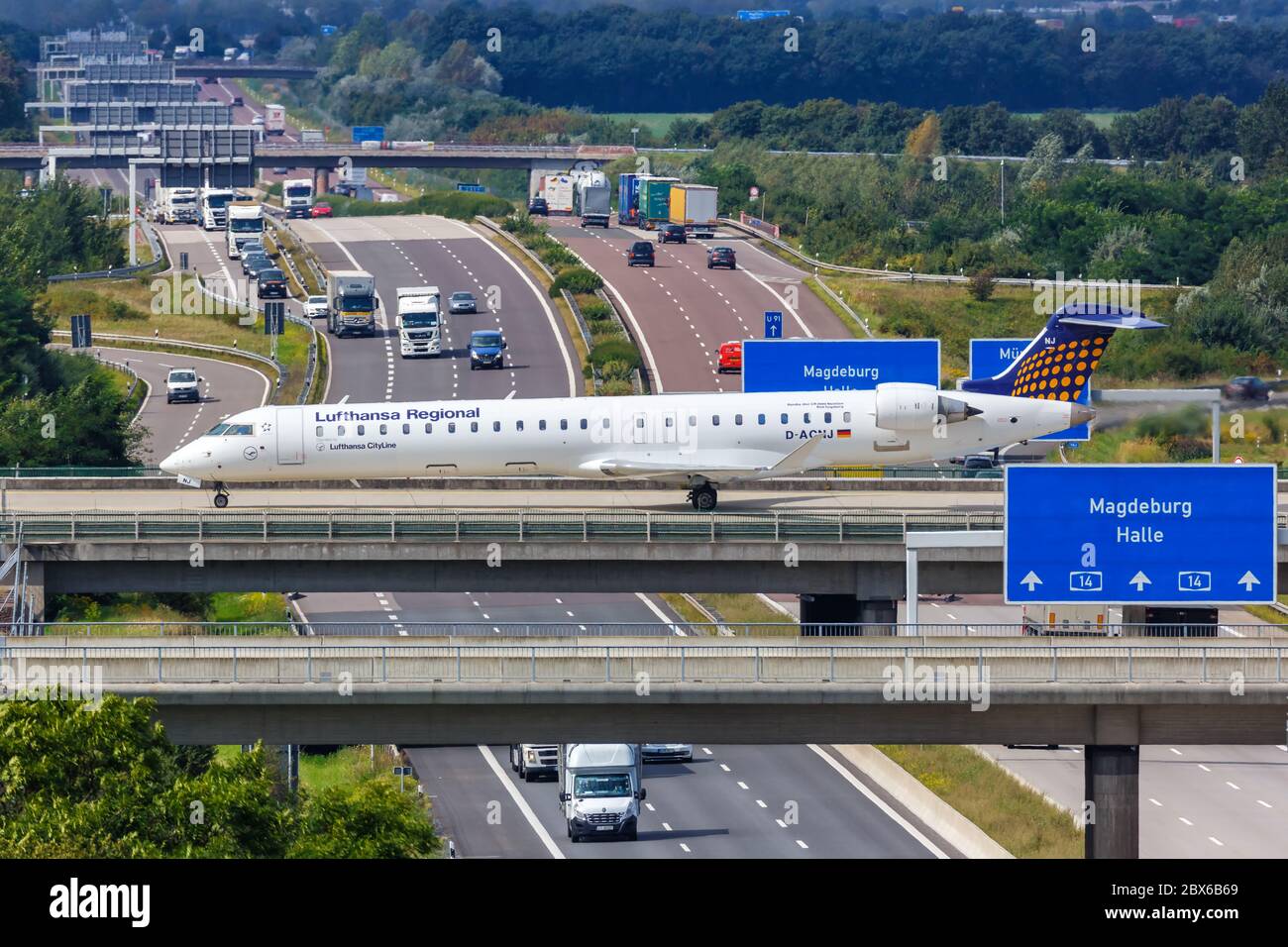 Flughafen Leipzig Halle Lej Terminalring Schkeuditz Deutschland www.alamy.de