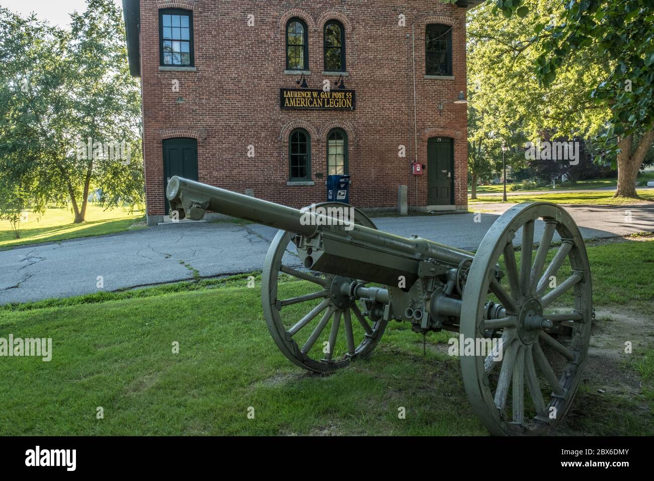 Die American Legion Hall in Groton, Massachusetts Stockfoto