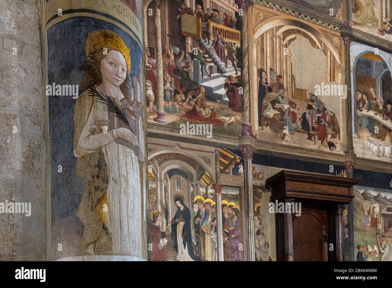 Kathedrale Santa Maria Assunta. Atri, Region Abruzzen, Italien, Europa Stockfoto