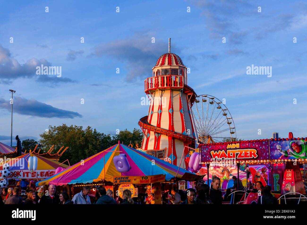Nottingham Goose Fair, Nottingham, England, Großbritannien Stockfoto