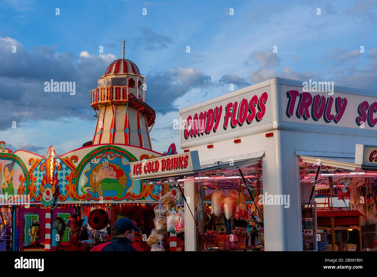 Nottingham Goose Fair, Nottingham, England, Großbritannien Stockfoto