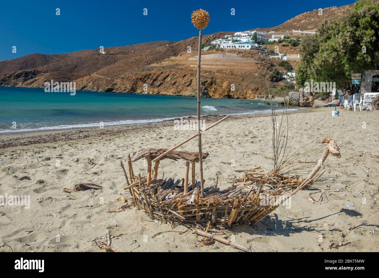 Griechenland, Amorgos-Insel. Kykladen. Stockfoto