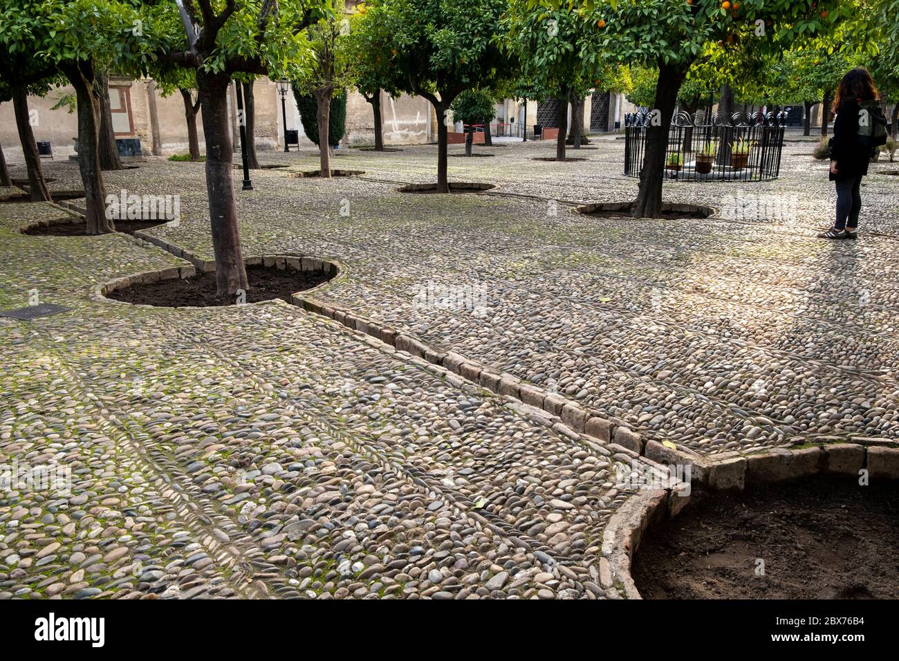 Die erstaunliche Außenarchitektur der Moschee. Cordoba, Andalusien. Spanien Stockfoto