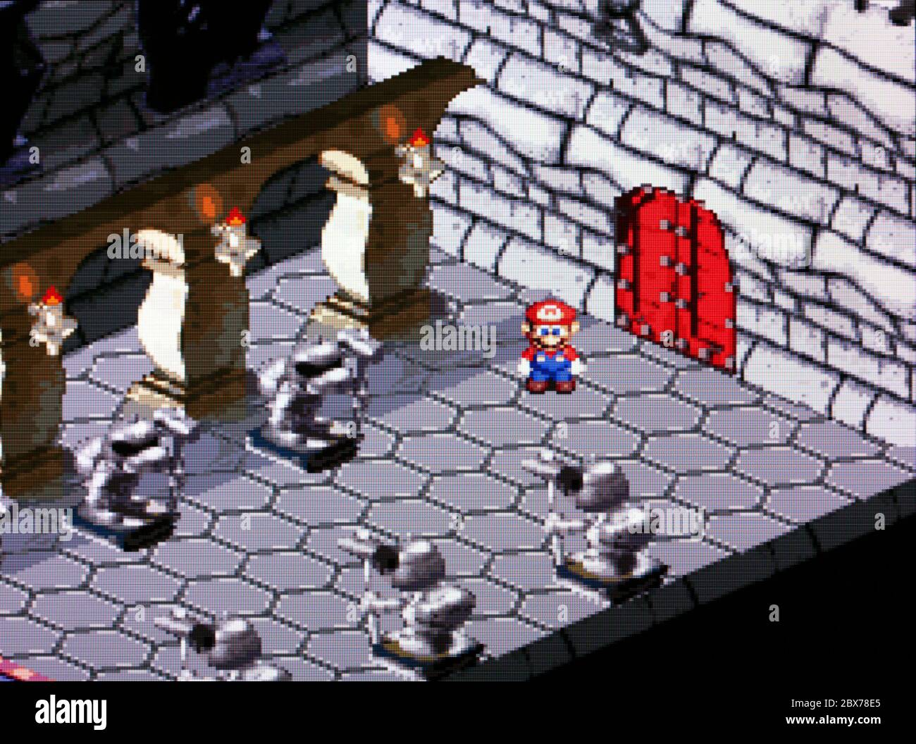 Super Mario RPG - SNES Super Nintendo - nur für redaktionelle Verwendung Stockfoto