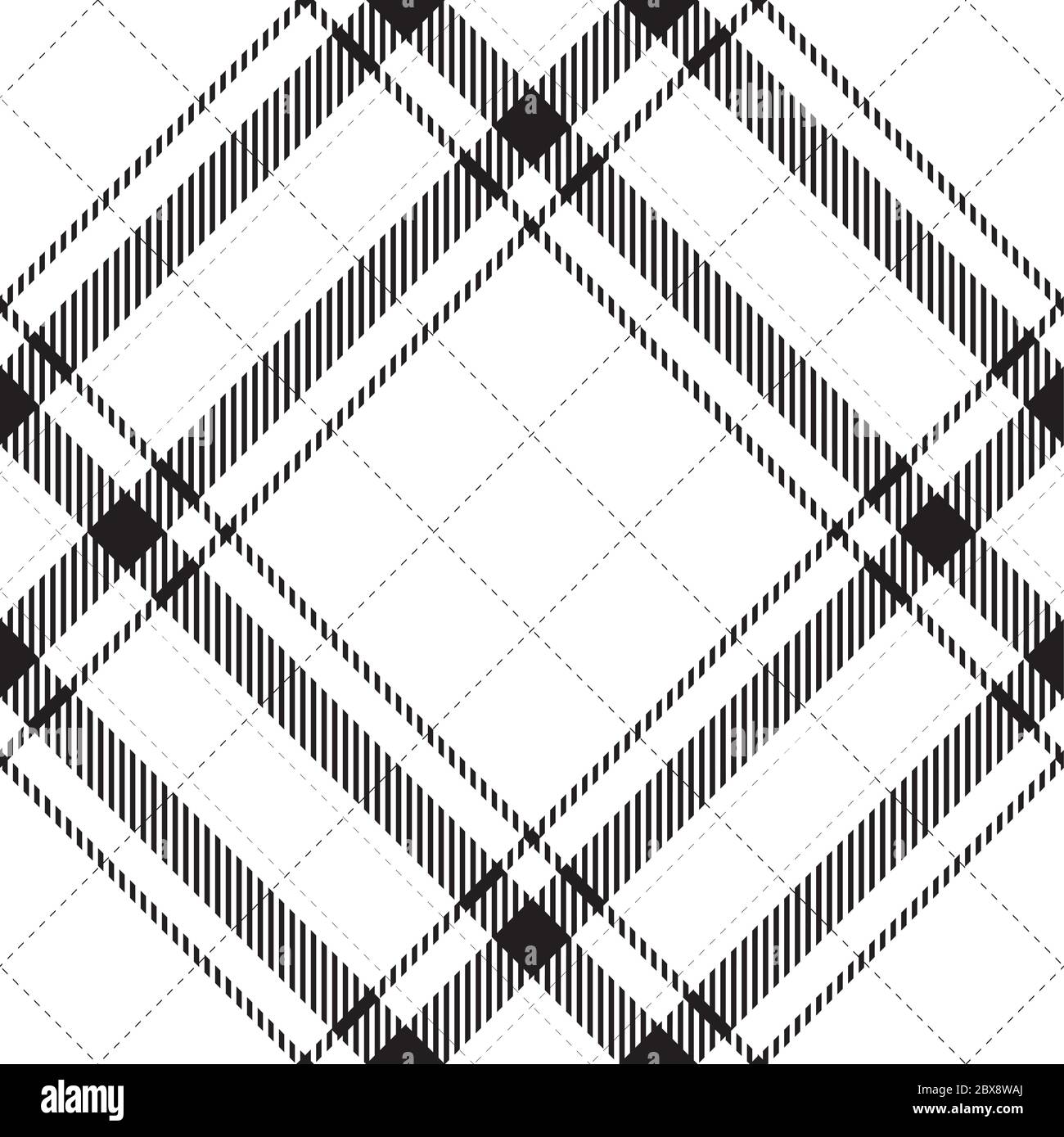 Tartan Schottland nahtlose karierte Muster Vektor. Retro Hintergrund Stoff. Vintage Farben prüfen Square geometrische Textur für Textildruck, Geschenkpapier Stock Vektor