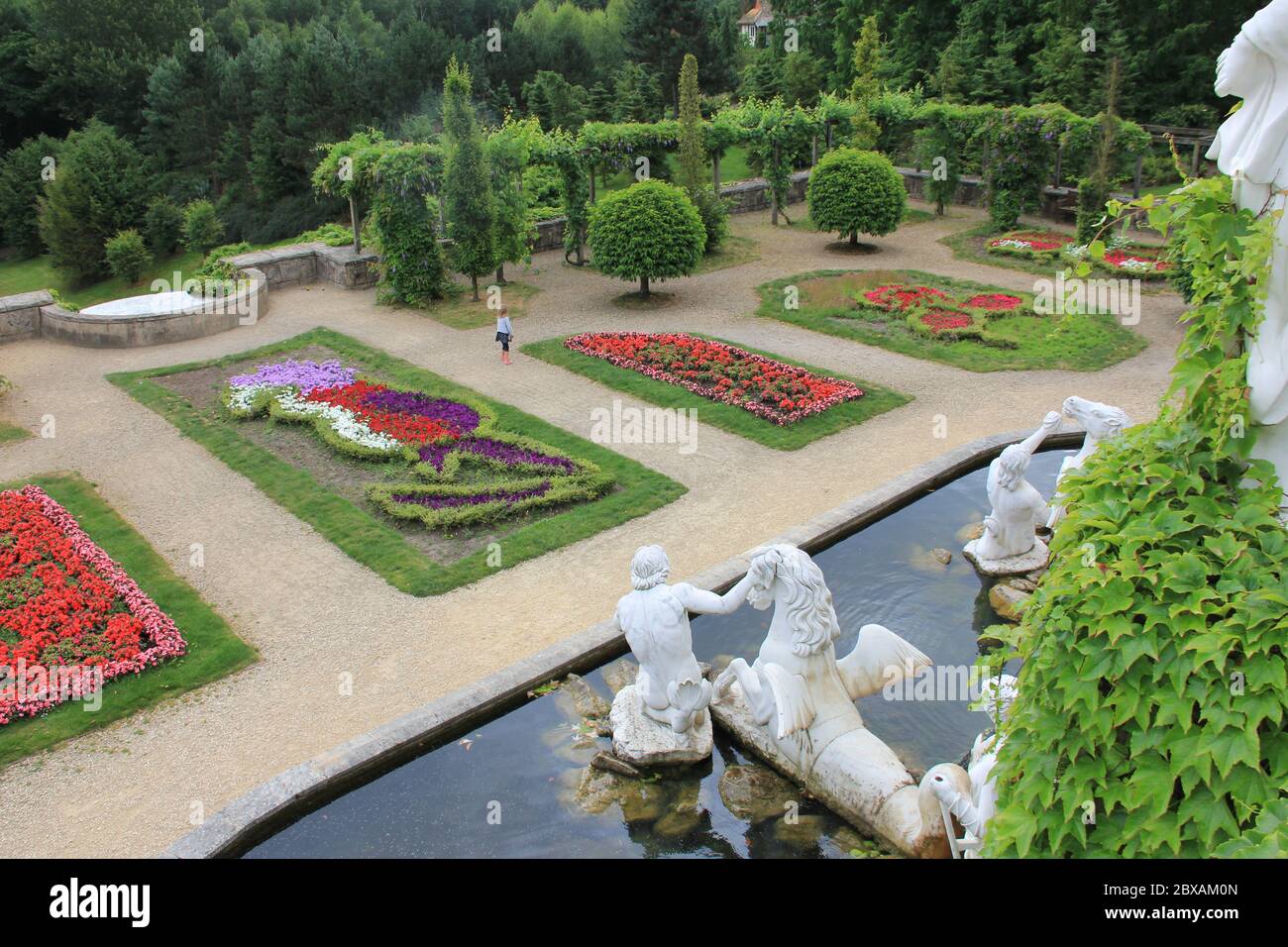 Mondo Verde Tropischer Park und Garten in Landgraaf, Niederlande Stockfoto