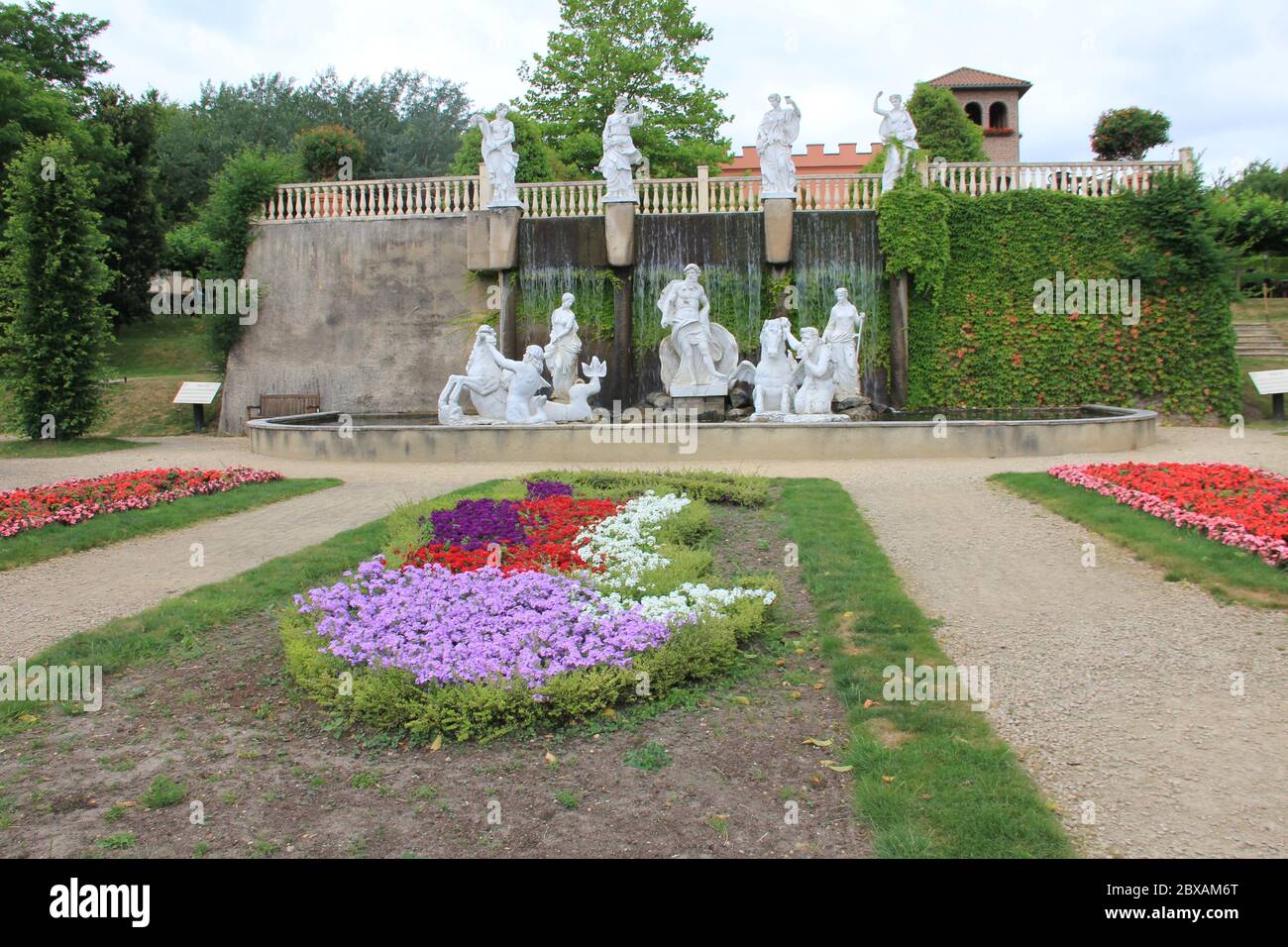 Mondo Verde Tropischer Park und Garten in Landgraaf, Niederlande Stockfoto