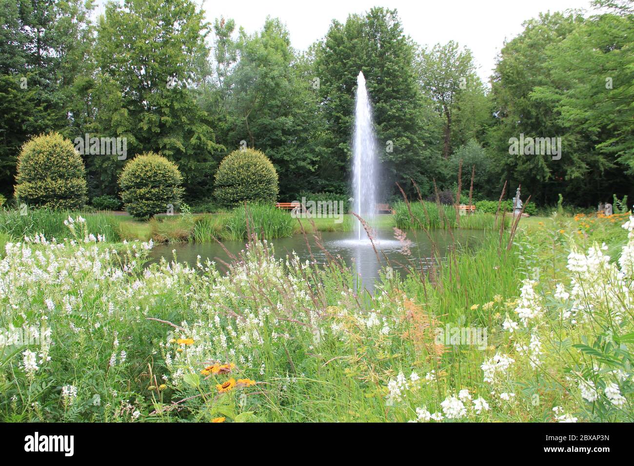 Mondo Verde Tropischer Park und Garten in Landgraaf, Niederlande Stockfoto