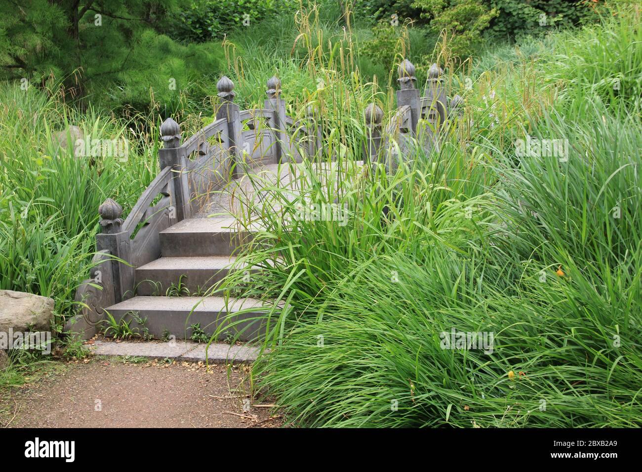 Mondo Verde Tropischer Park und Garten in Landgraaf, Niederlande Stockfoto