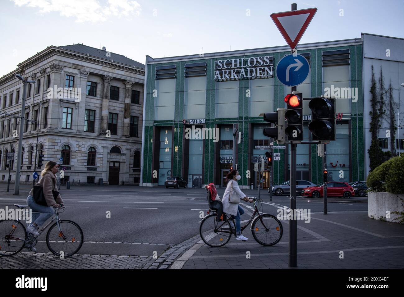 Braunschweig, bekannt als Braunschweig und die "Stadt Heinrich des Löwen" in englischer Sprache, liegt im niedersächsischen Staatsgebiet von Nord-Mitteldeutschland, Europa Stockfoto