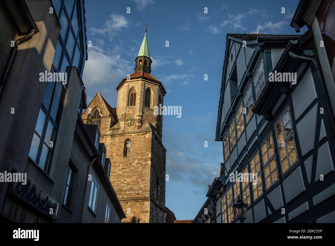 Braunschweig, bekannt als Braunschweig und die "Stadt Heinrich des Löwen" in englischer Sprache, liegt im niedersächsischen Staatsgebiet von Nord-Mitteldeutschland, Europa Stockfoto